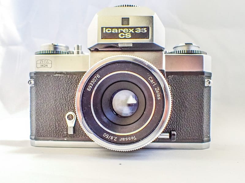 Zeiss Ikon Icarex 35 CS. Vintage Film Camera. Bayonet Mount Lens. F2.8 50mm Carl Zeiss lens 2