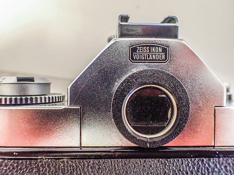 Zeiss Ikon Icarex 35 CS. Vintage Film Camera. Bayonet Mount Lens. F2.8 50mm Carl Zeiss lens 10
