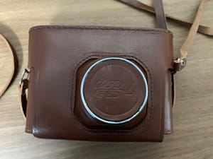 FED-4 Leather case